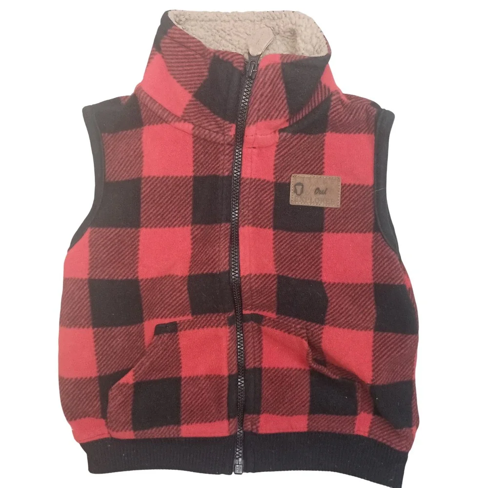 Carter's Vest Jacket & All American‎ Boy Red Onsie SKUK096